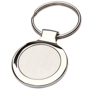 Llavero Redondo Sencillo Plano